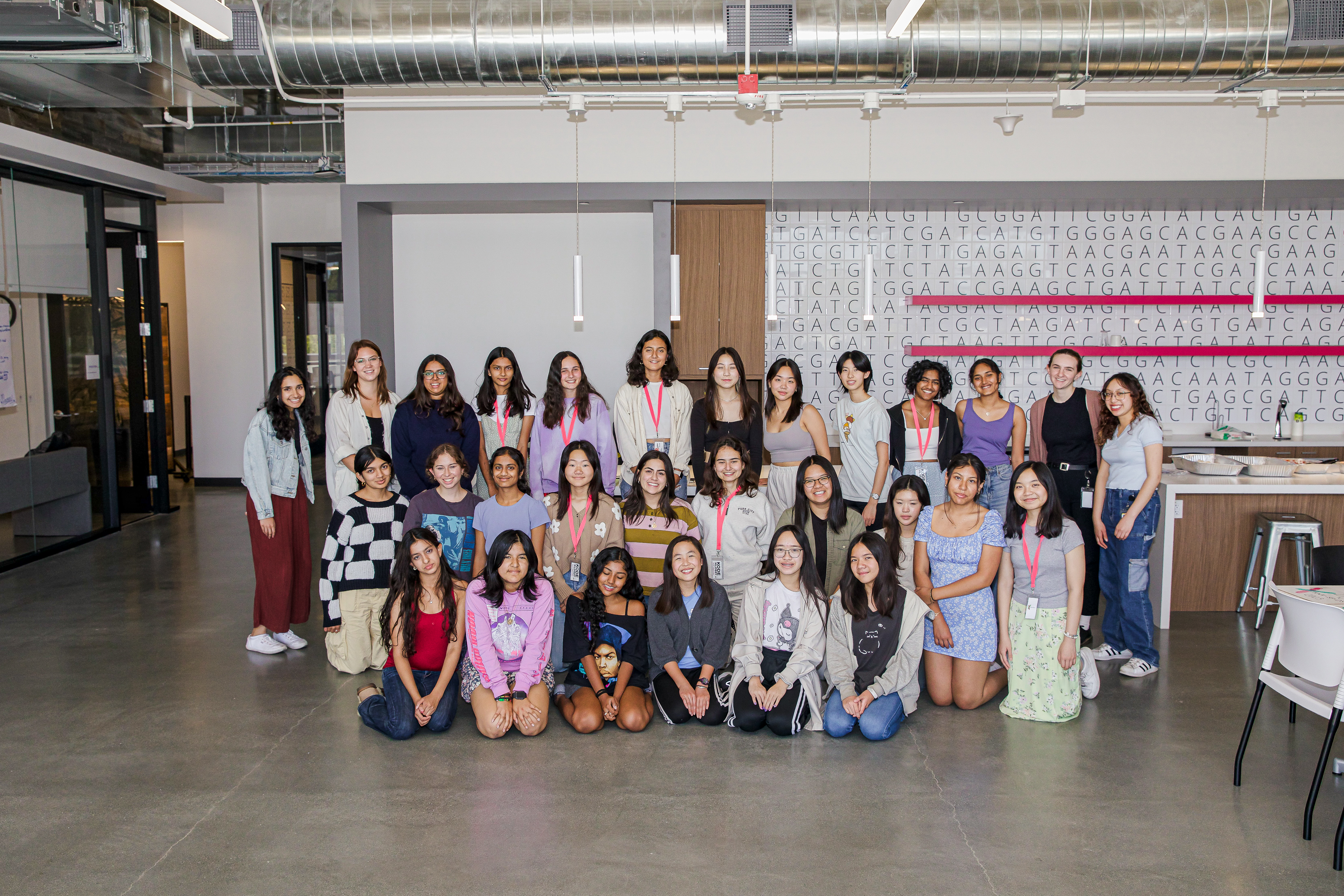 Kode with Klossy group photo